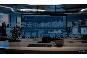 比特派去中心化应用  第二步：了解桌面一朝安设完成